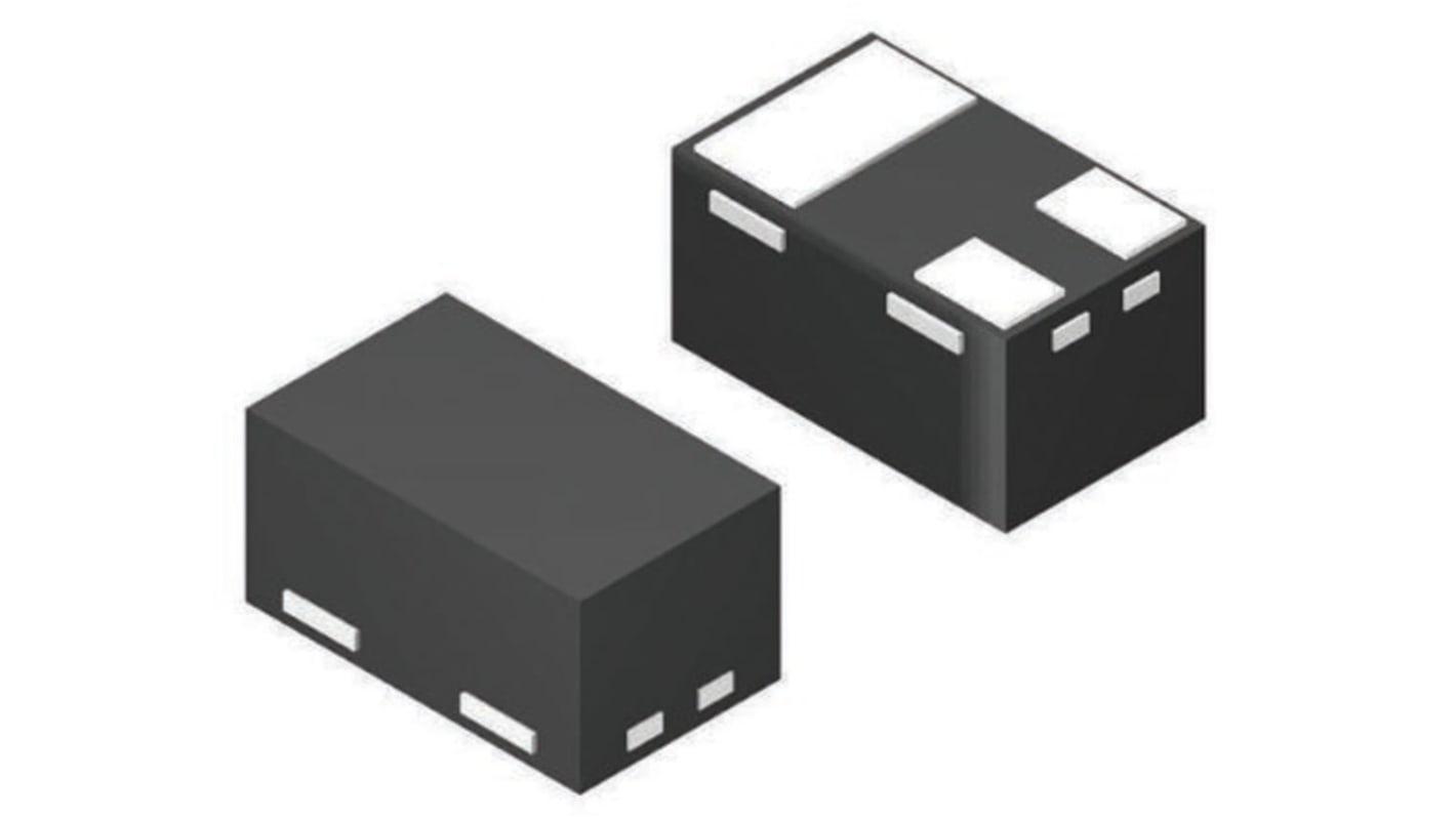 Diodes Inc D5V0F2U3LPQ-7B, TVS Diode Array, 2-Pin X1-DFN1006-3