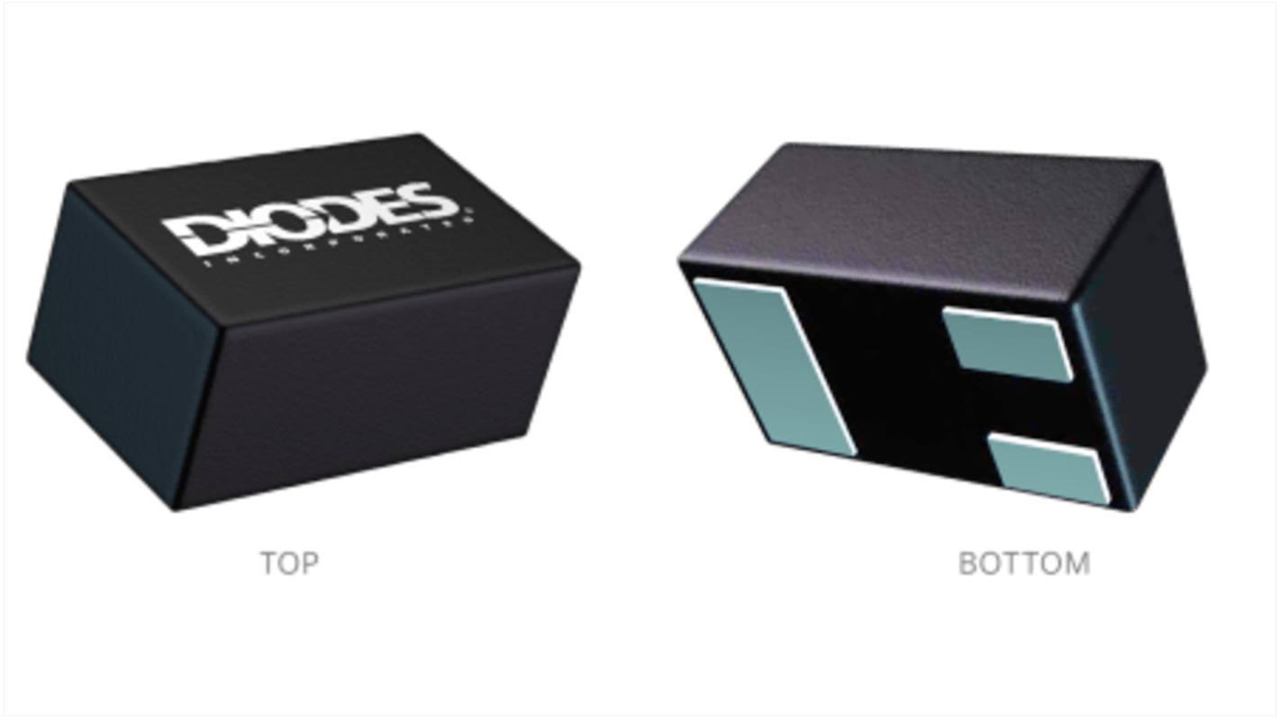 DiodesZetex Nチャンネル MOSFET20 V 13 A 表面実装 パッケージU-DFN1006-6 6 ピン
