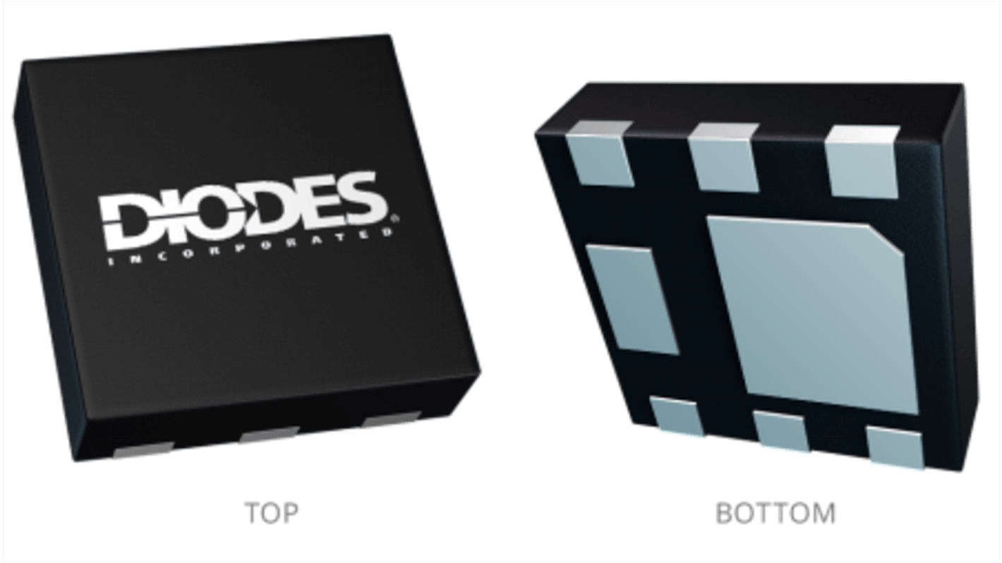 DiodesZetex Nチャンネル MOSFET20 V 11 A 表面実装 パッケージU-DFN2020 6 ピン