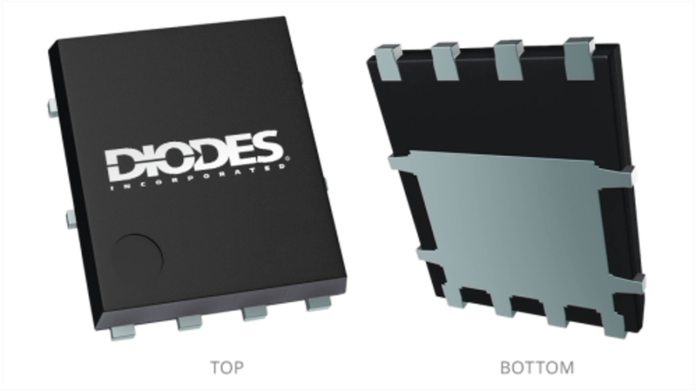 MOSFET DiodesZetex DMT6011LPDW-13, VDSS 60 V, ID 40 A, PowerDI5060-8 de 8 pines