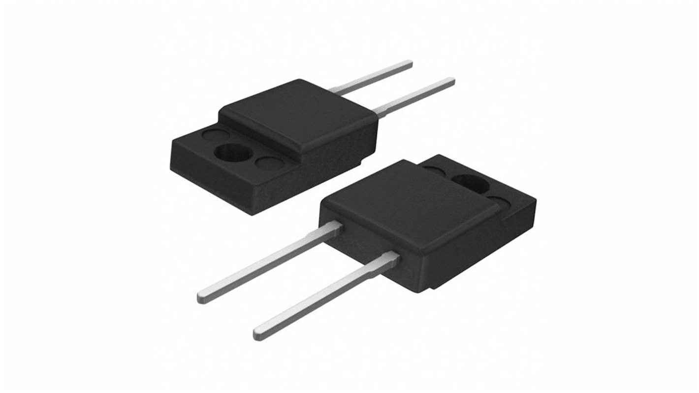 Diodo raddrizzatore e Schottky Diodes Inc, Montaggio superficiale, 600V, ITO-220AC, Impieghi generici