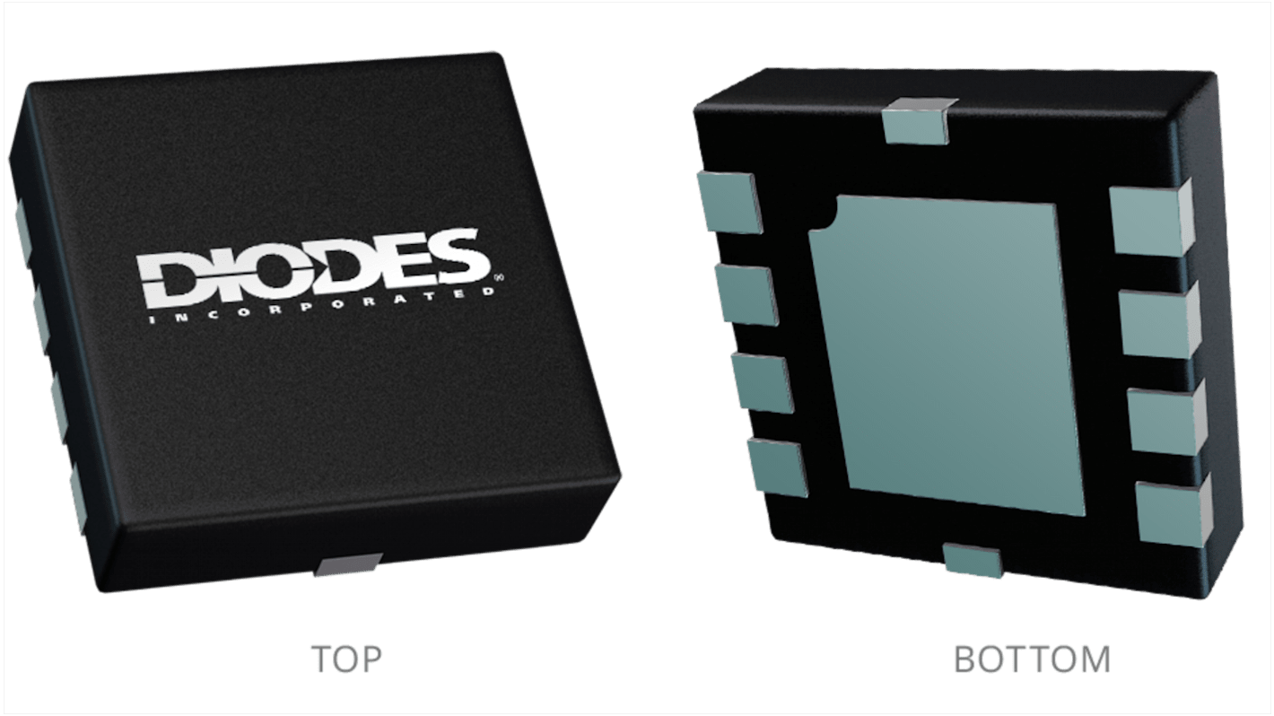 DiodesZetex,Audio, 10-Pin U-QFN2020-10 PAM8907SB10-7
