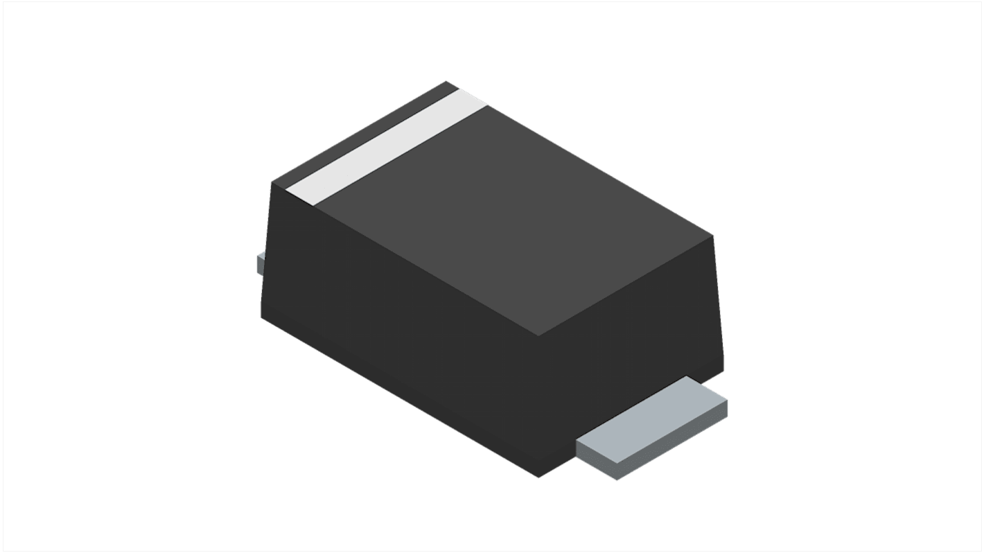 Diodes Inc 1000V Rectifier Rectifier & Schottky Diode, 2-Pin SOD123F S1MSWFQ-7