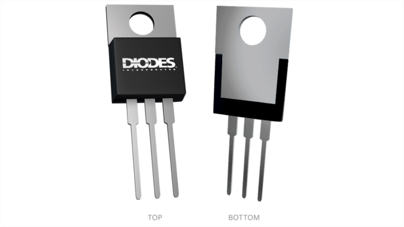 Diodes Inc 100V Rectifier Rectifier & Schottky Diode, 2-Pin TO220AB SBRT40V100CT