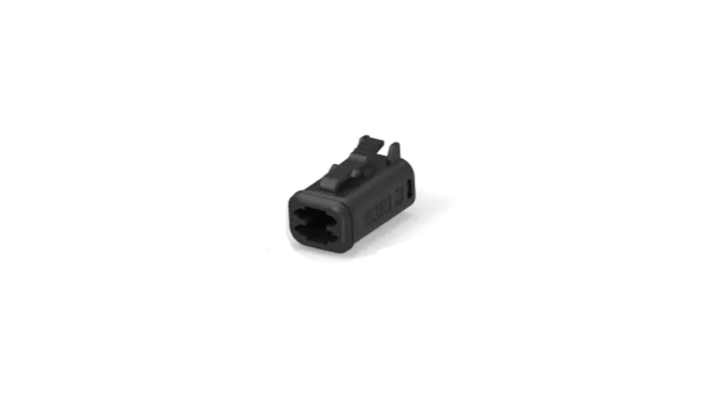 Conector de automoción TE Connectivity Macho de 4 vías en 2 filas, 13A