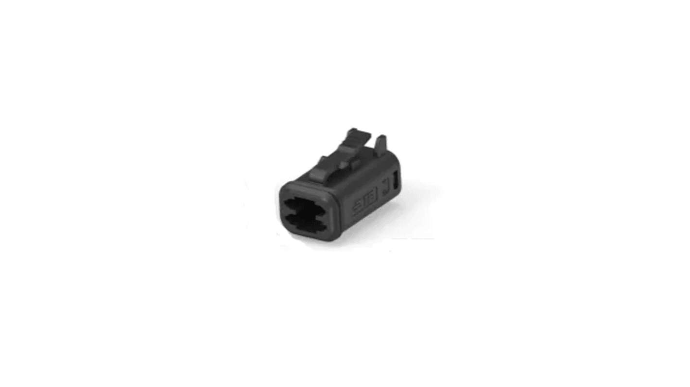 Conector de automoción TE Connectivity Macho de 4 vías en 2 filas, 13A