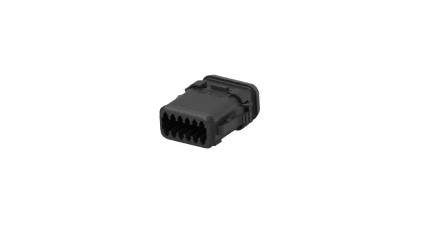 Conector de automoción TE Connectivity Macho de 12 vías en 2 filas, 13A