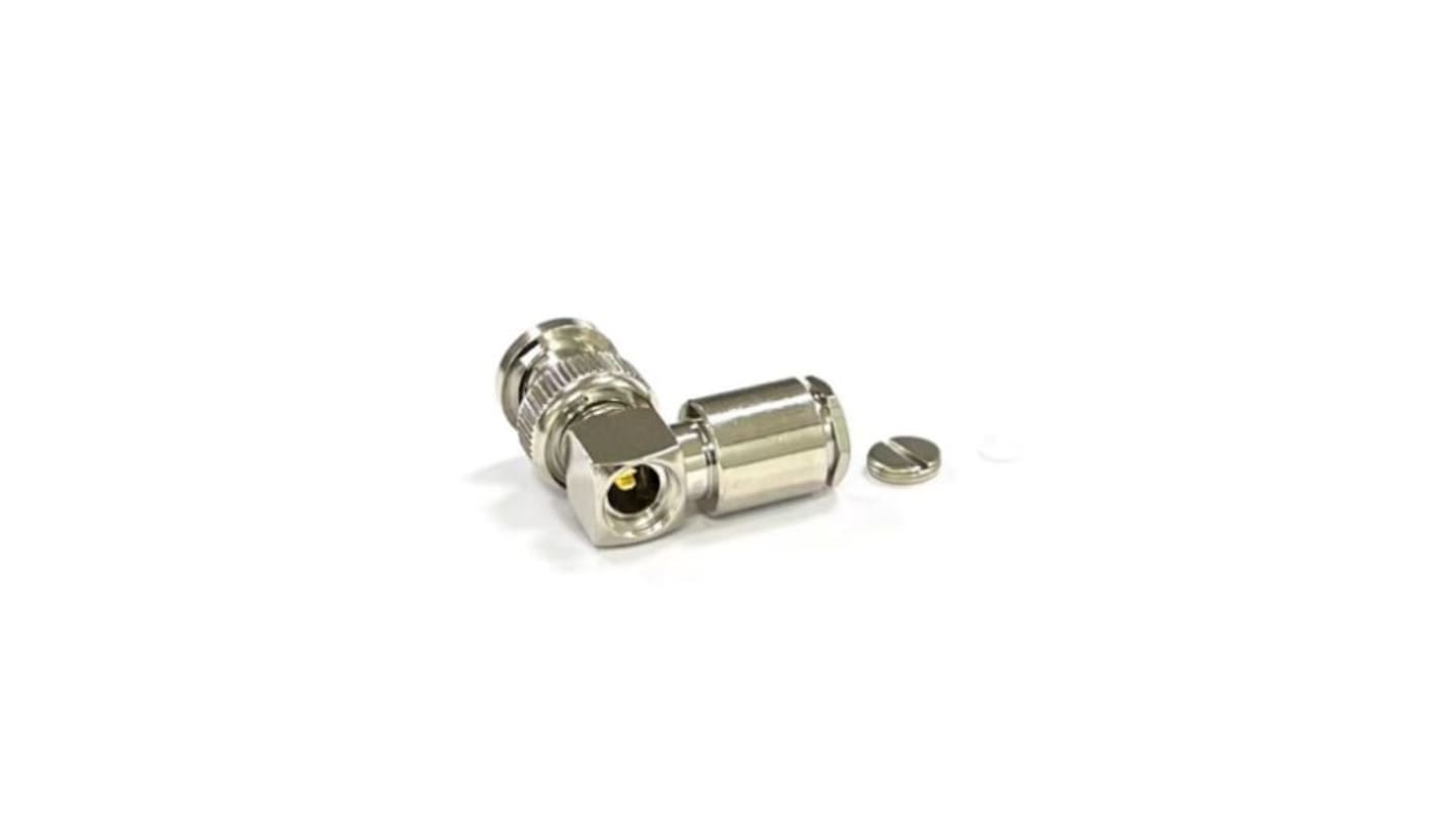 RS PRO Stecker Koaxialsteckverbinder BNC-Steckverbinder, Kabelmontage, Klemm-Anschluss, für Koaxial-Kabel, 50Ω,