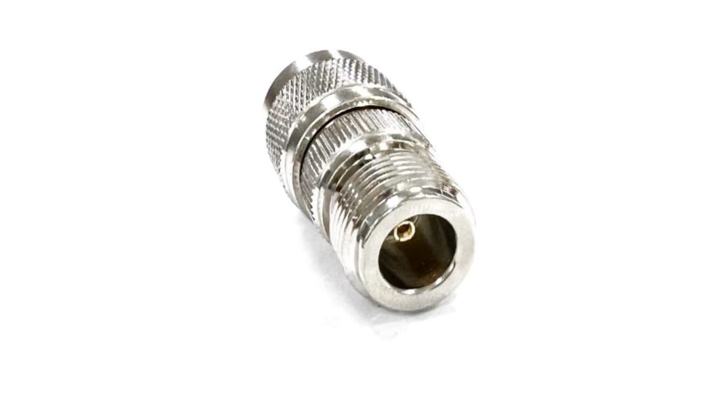 Adapter, UHF - N, 50Ω, Stecker - Buchse, Gerade, 0.3GHz, Koaxial