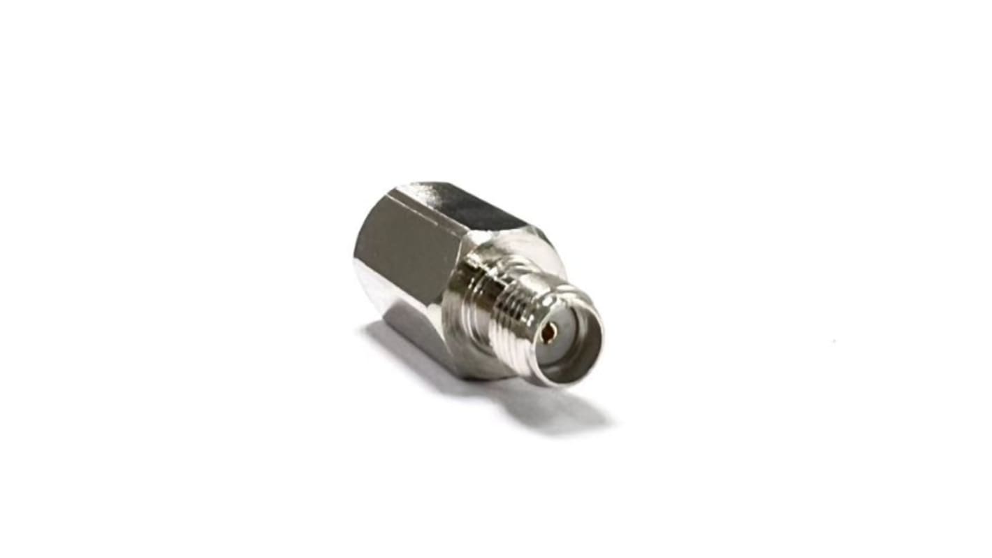 RS PRO Straight Coaxial Adapter FME Plug to SMA Socket 900MHz