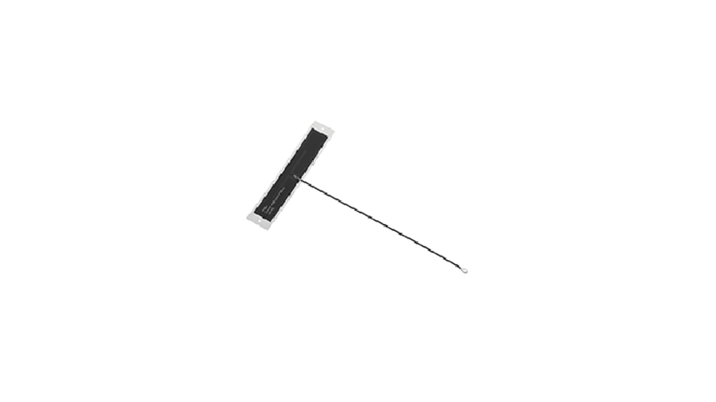 Omnidirezionale Antenna multibanda Molex 146185-0050 Adesivo Barra a T, Interno IPEX, UFL Femmina 4.2dBi 2G (GSM/GPRS),