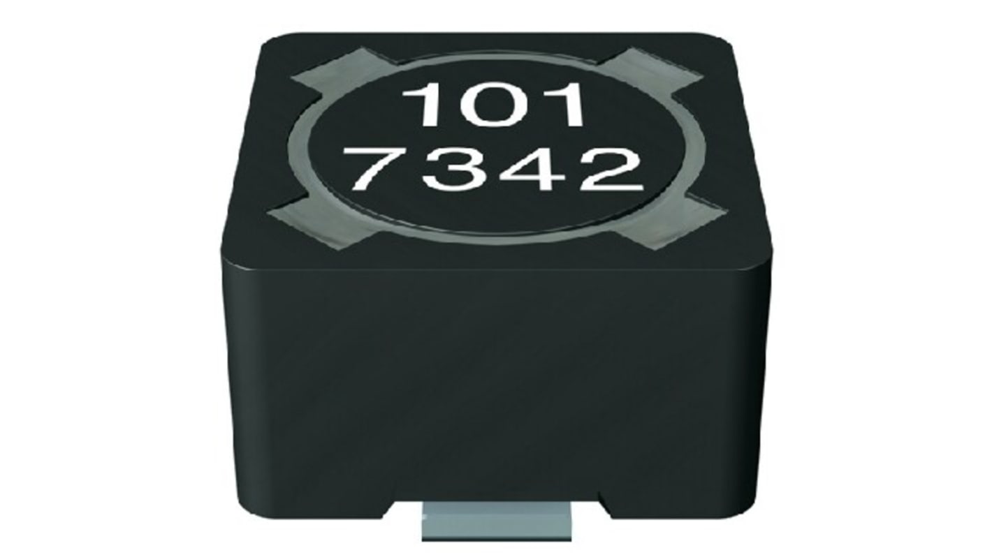 Inductor de montaje en superficie bobinado EPCOS, 10 μH SMD, 1.9A Idc