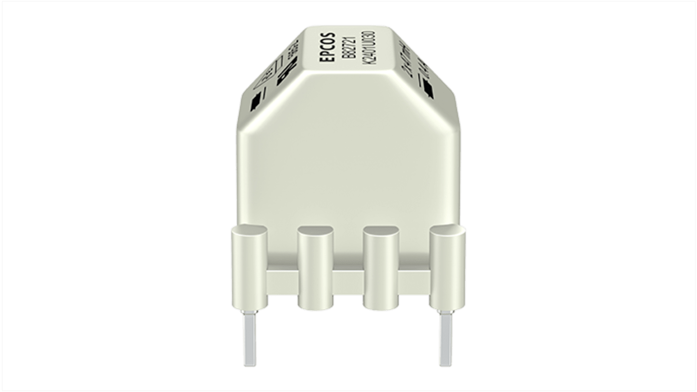 Inductores de modo común EPCOS, 0,33 Ω B82721K2*U*, 50 Hz