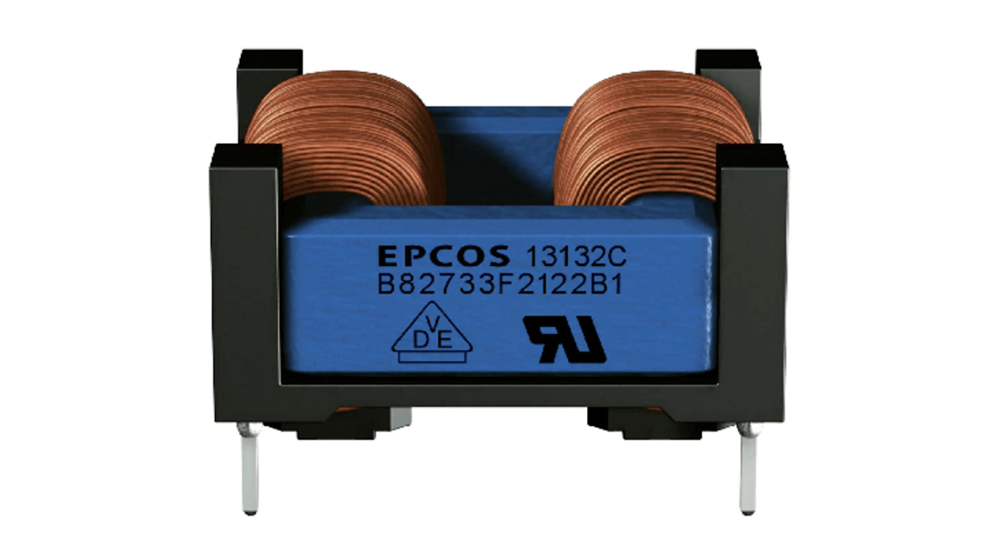 EPCOS B82733F Gleichtaktdrossel, 10 mH, 0,188 Ω / 50 Hz