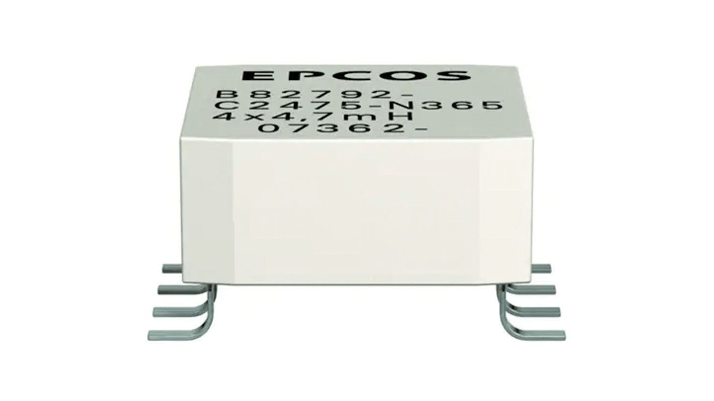 Inductance à mode commun série B82792C2 EPCOS 470 μH, 0,22 Ω