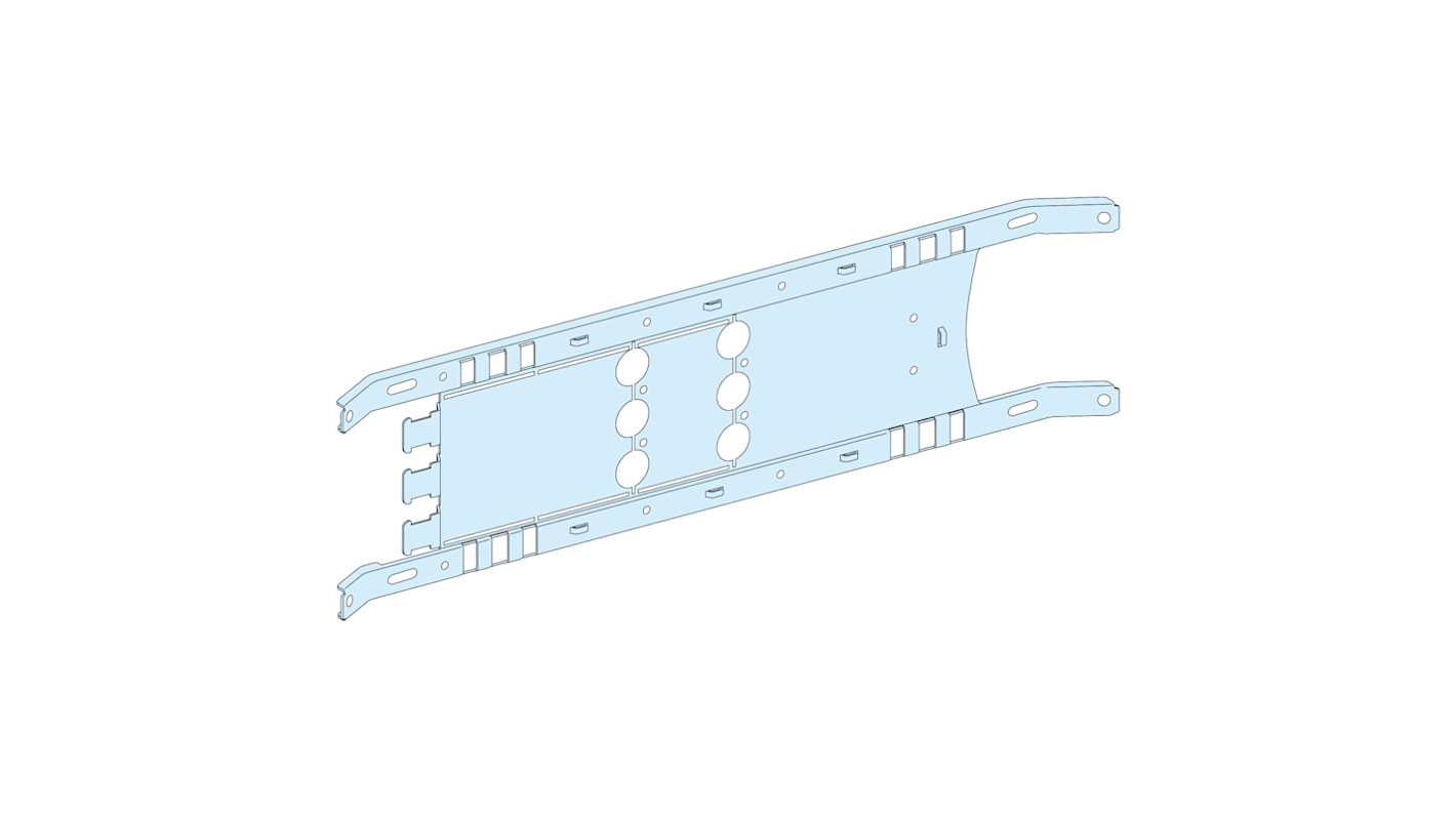 Schneider Electric Steel Mounting Plate, 141mm H, 650mm W for Use with CVS100, CVS250 Series, NSX100, NSX250