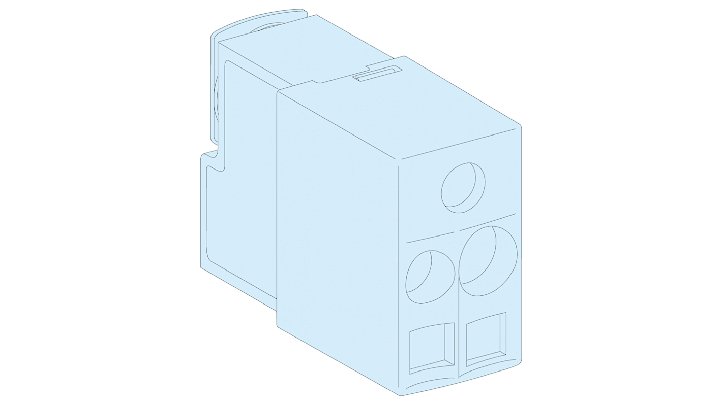 Salida enchufable Schneider Electric 04151 Linergy para uso con Barra colectora Linergy BW