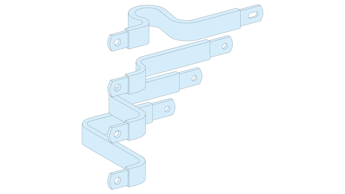 Equerre de fixation Schneider Electric Linergy, pour Disjoncteur série NSX250