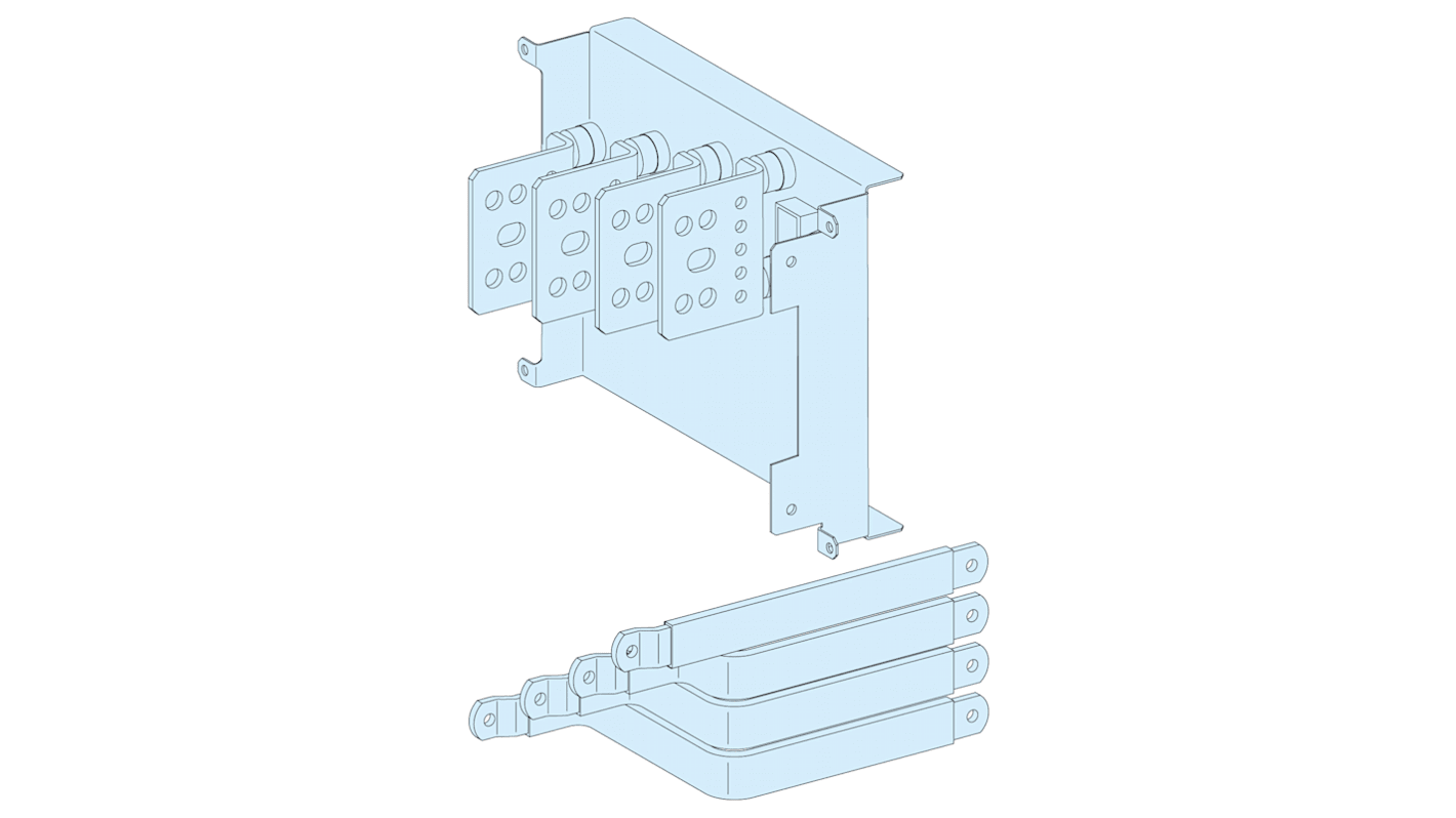 Schneider Electric Prisma Connection Unit for use with ComPact NSX400, ComPact NSX630 Series Circuit Breaker