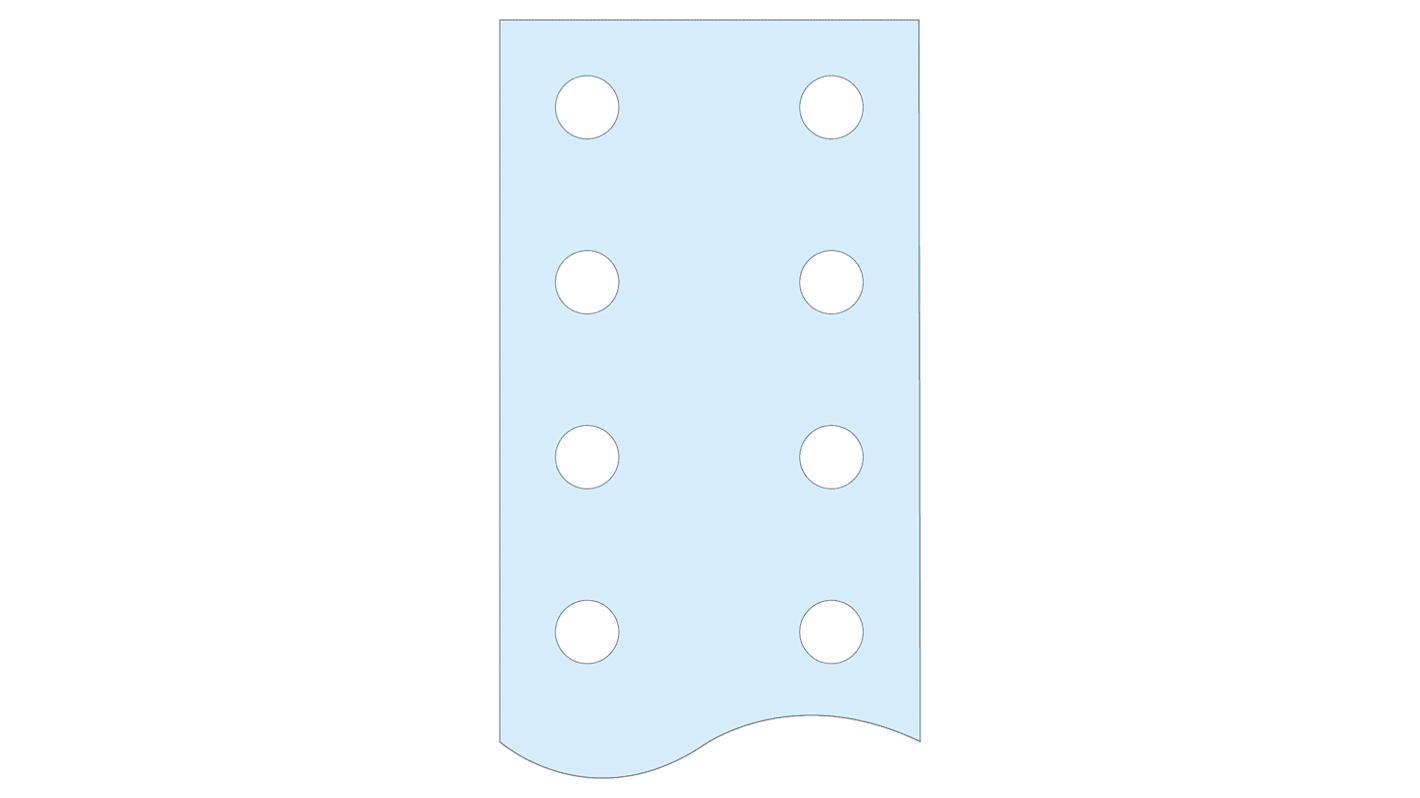 Peine de distribución Schneider Electric de Cobre, 1900 x 140 x 20mm, para usar con Carcasa Prisma P