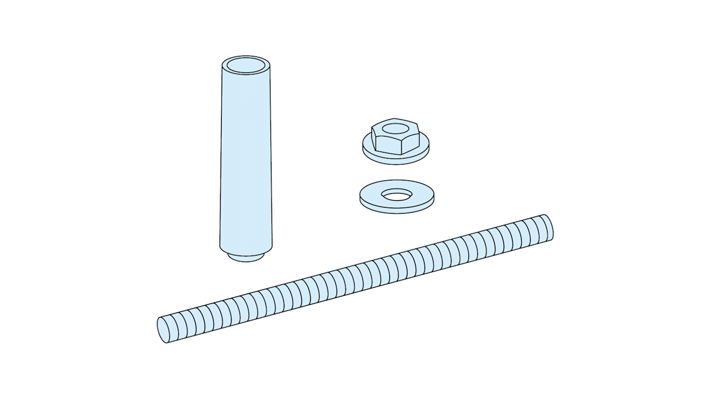 Schneider Electric Linergy Mounting Hardware for use with Busbar Support