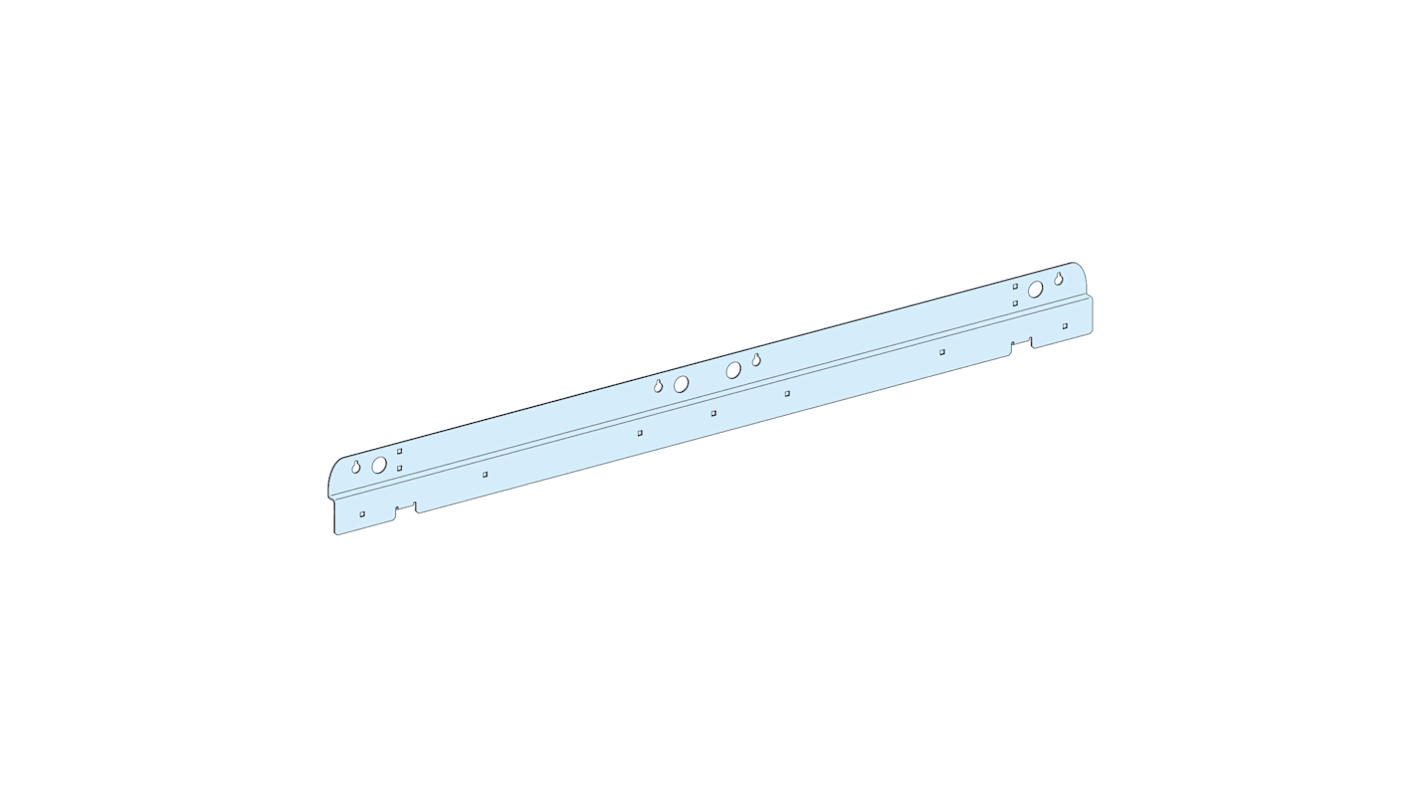 Soporte de transporte Schneider Electric de Acero, 125 x 1200mm, para usar con Caja Prisma G