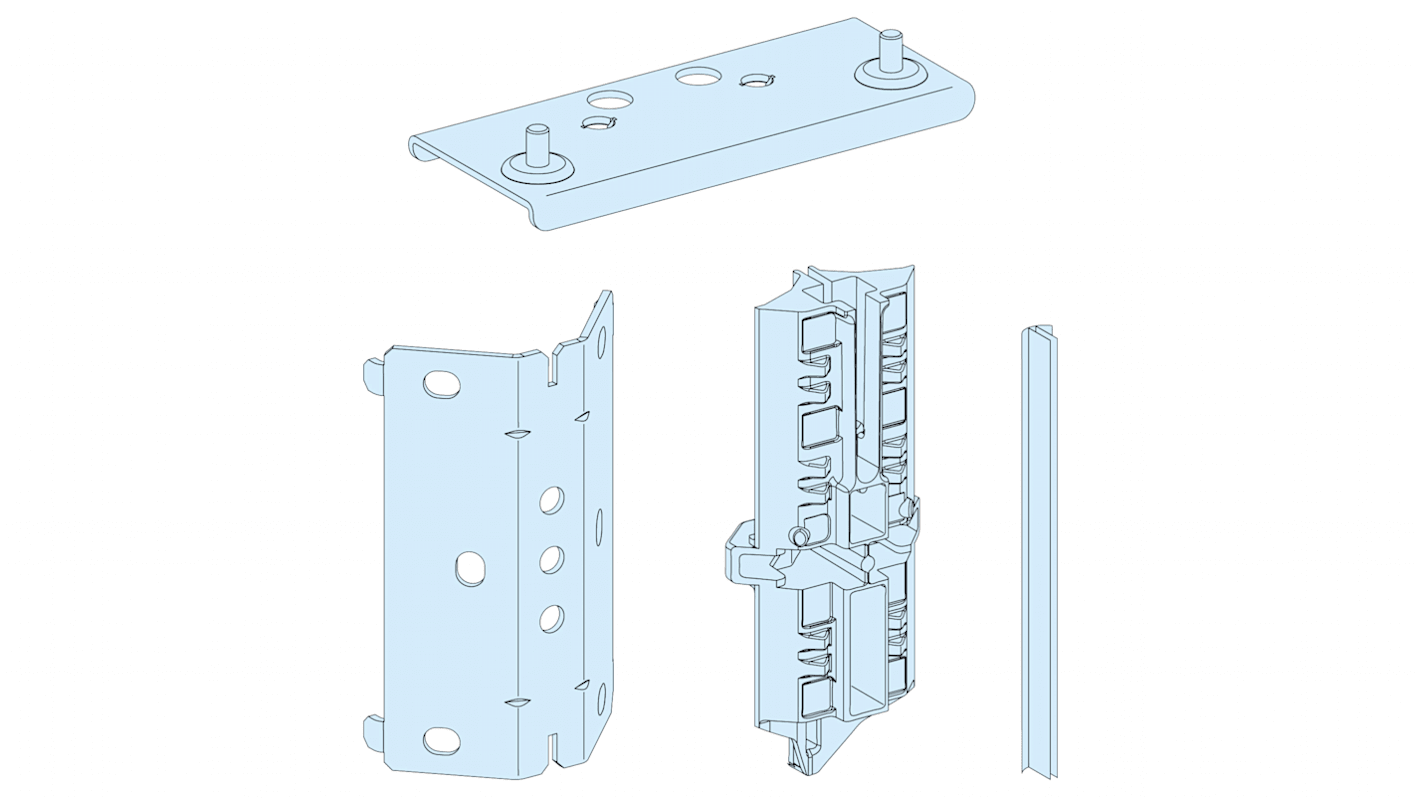 Schneider Electric Stainless Steel Accessory Kit for Use with Prisma G Enclosure