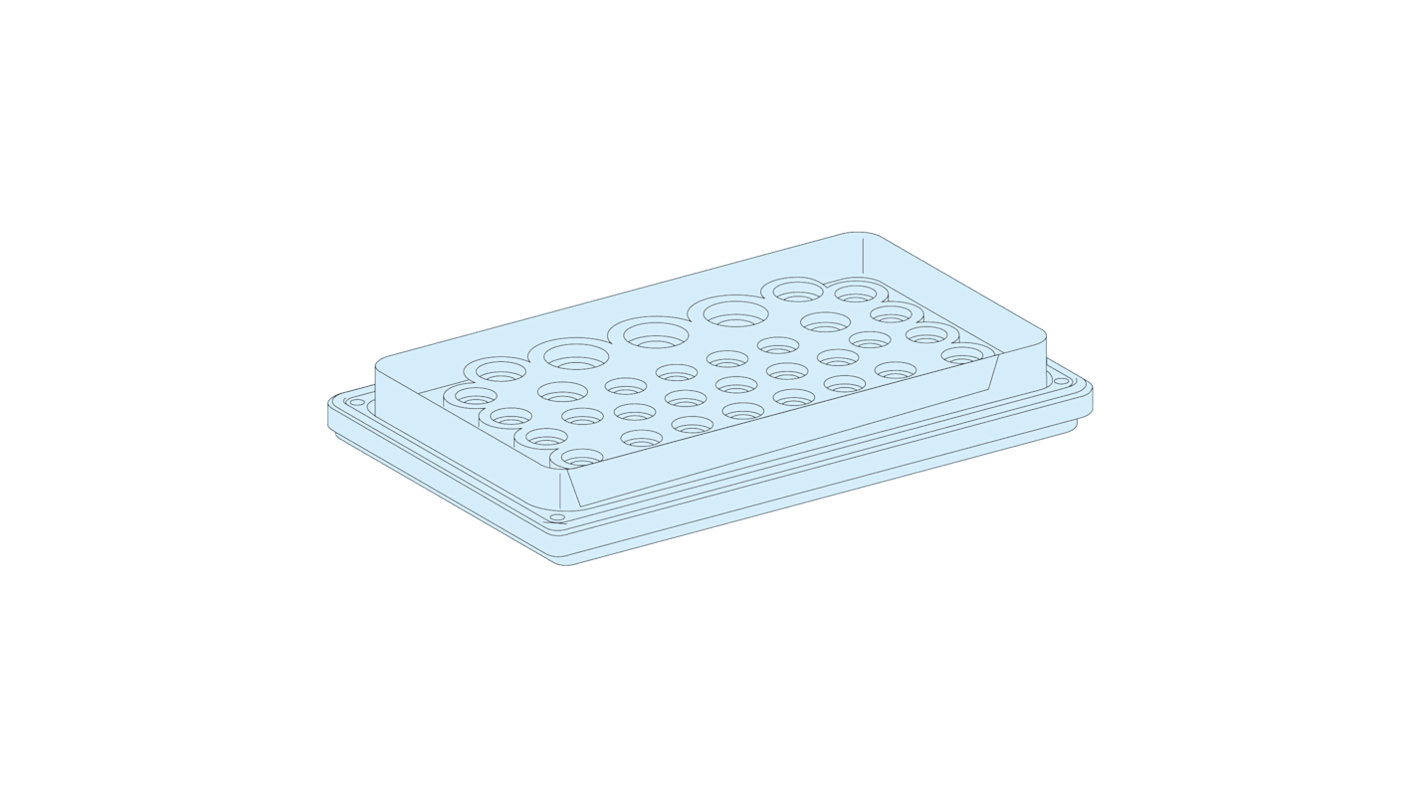 Schneider Electric Plastic Gland Plate for Use with Prisma G Enclosure