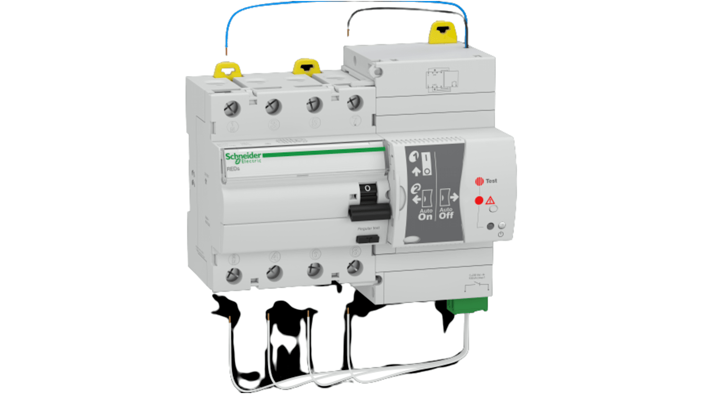 Schneider Electric RCCB, 4-polig, 40A, 30mA Typ A Acti 9 400V ac