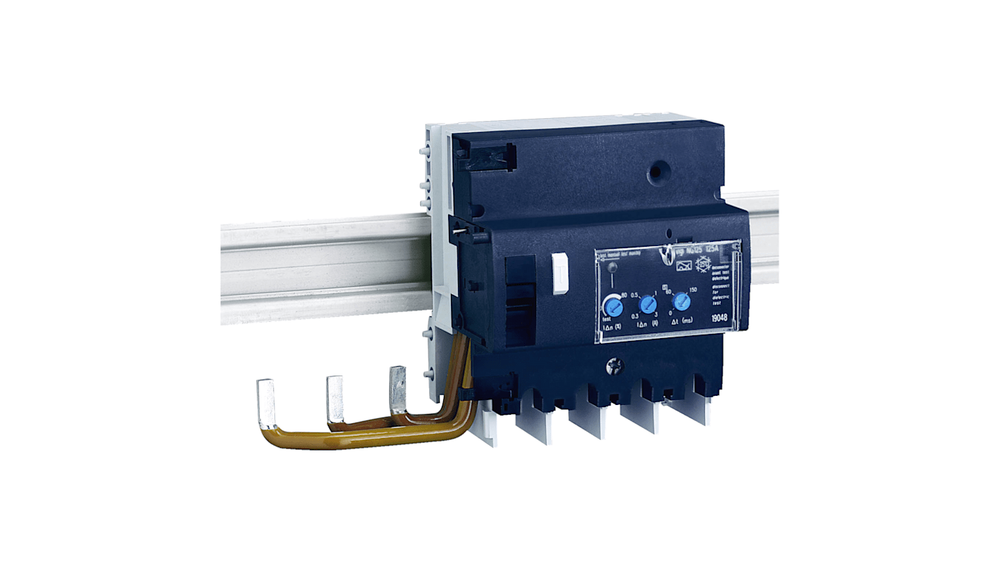 Interrupteur différentiel Schneider Electric NG125, 3 Pôles, 125A, 300mA, Type A