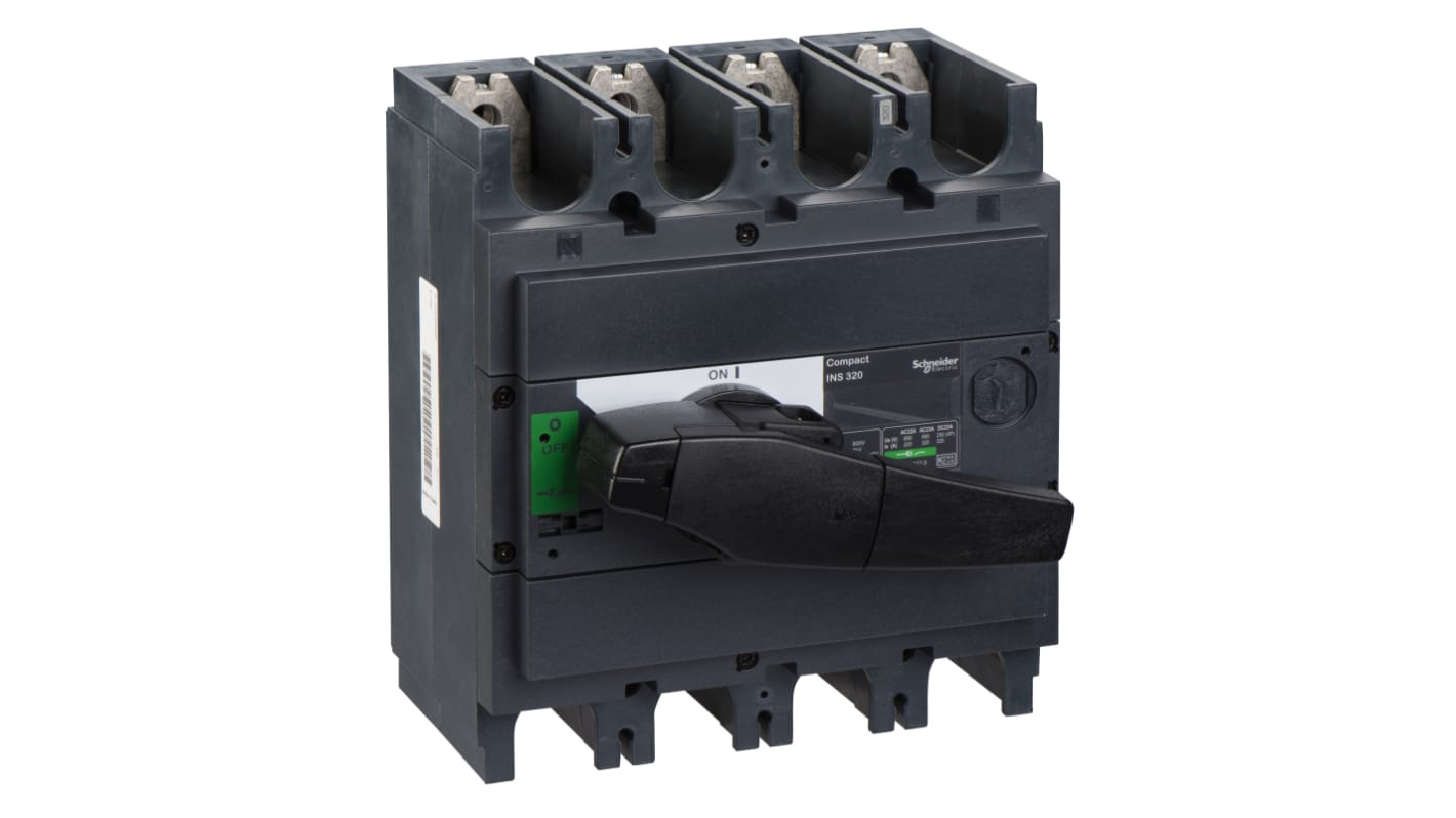 Schneider Electric 4 Pole Isolator Switch - 320A Maximum Current