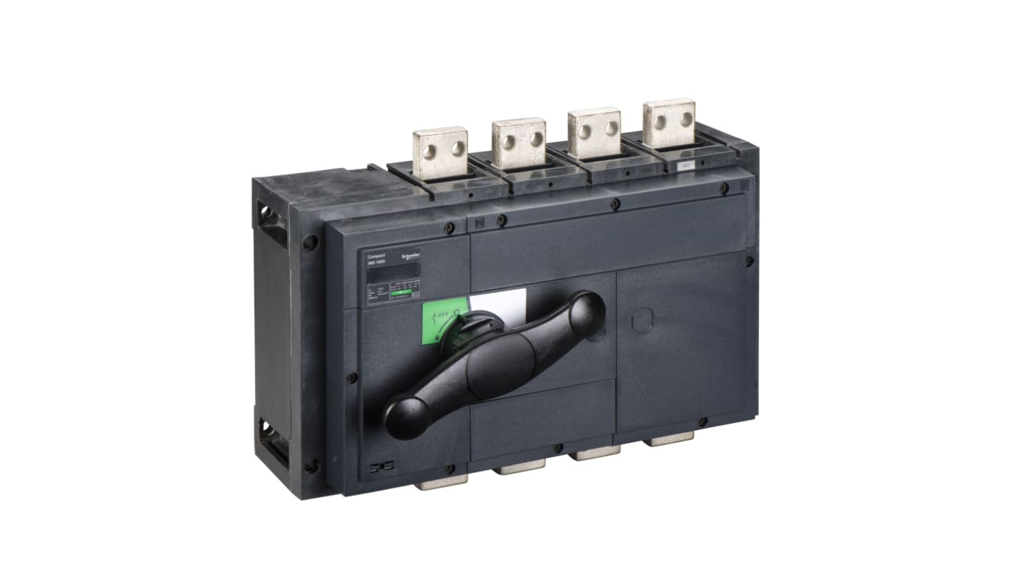 Interrupteur-sectionneur Schneider Electric Compact, 4, 1600A