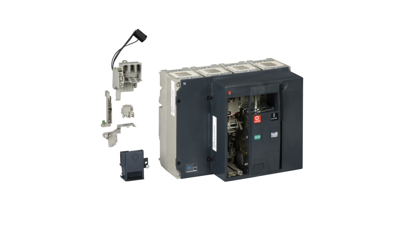 Schneider Electric ComPact, Leistungsschalter MCCB 4-polig, 800A, Fest