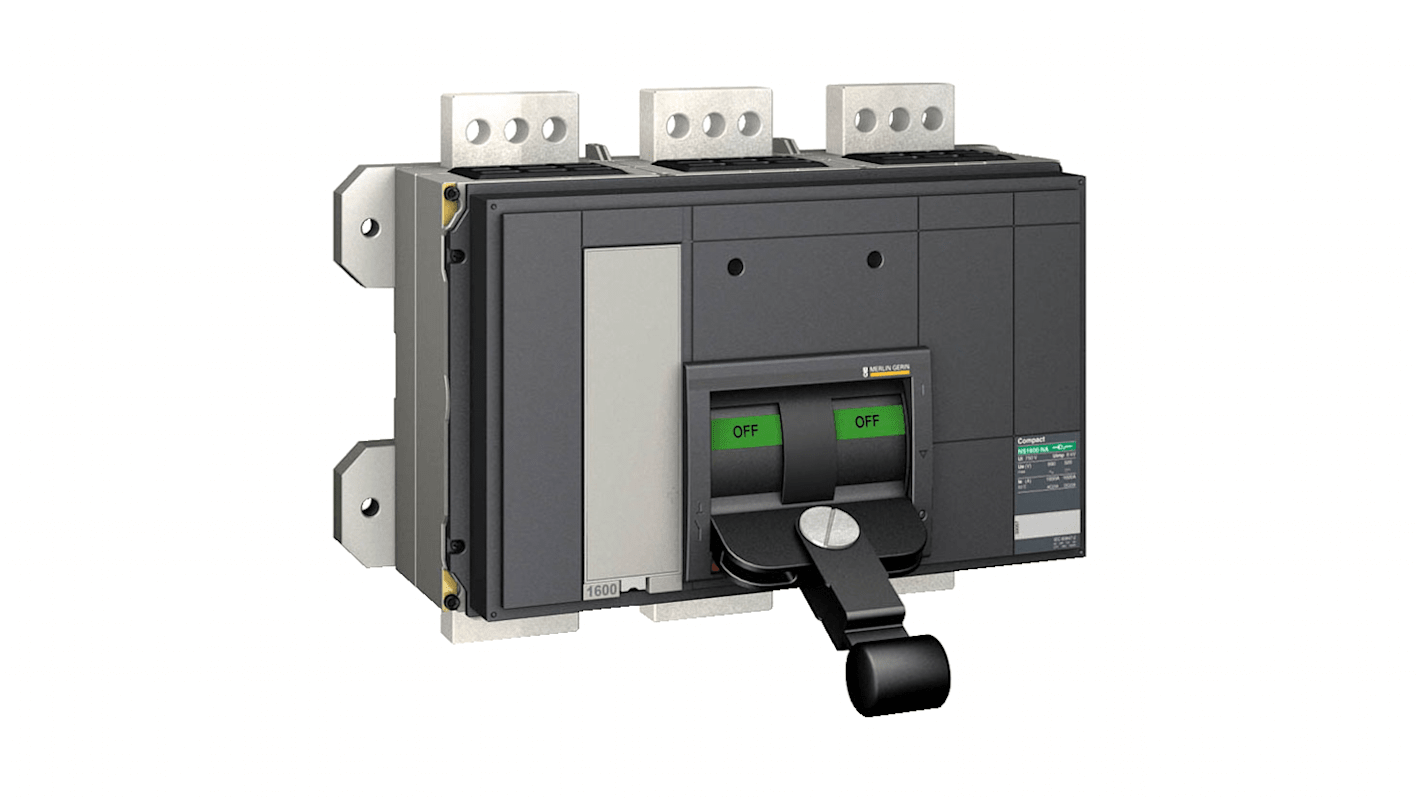 Sezionatore con interruttore Schneider Electric 34033, corrente max 3200A Integrato, 3 Compatto