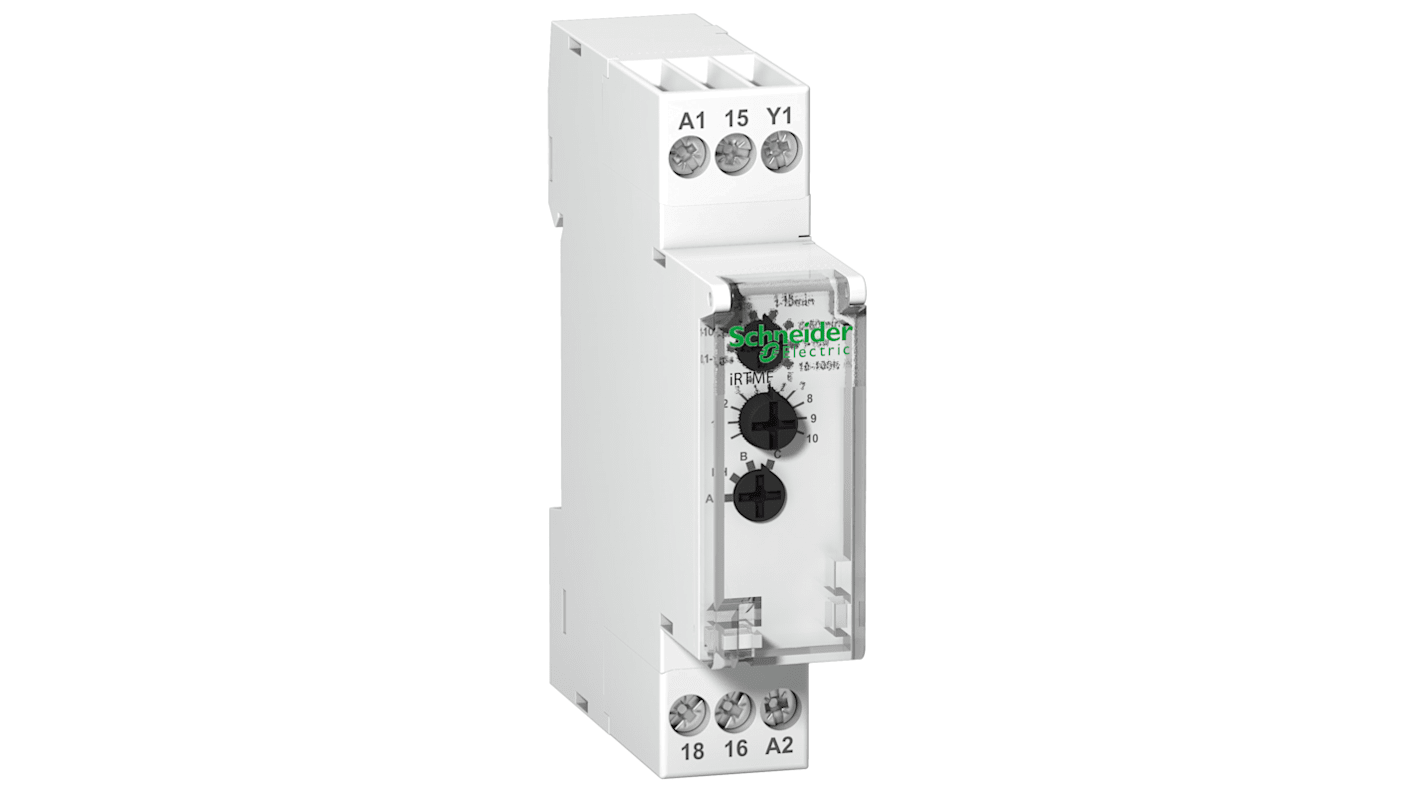 Schneider Electric IRTMF Series Timer Relay, SPDT