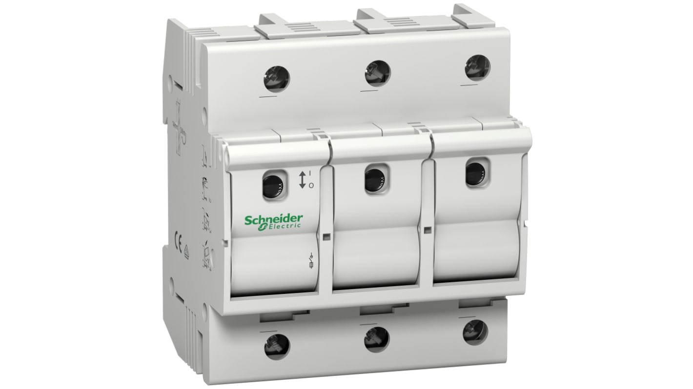 Schneider Electric D02 Trennschalter 3-polig, 63A, 63A, Acti 9, 15 x 36mm Sicherungsgröße