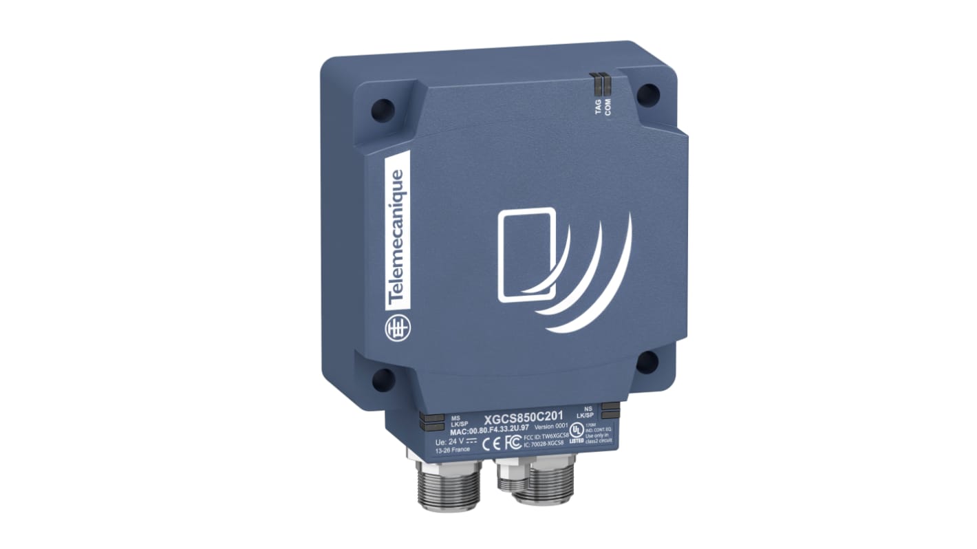 Antenne intelligente compacte RFID Telemecanique Sensors 20 → 100mm, 24 V c.c.