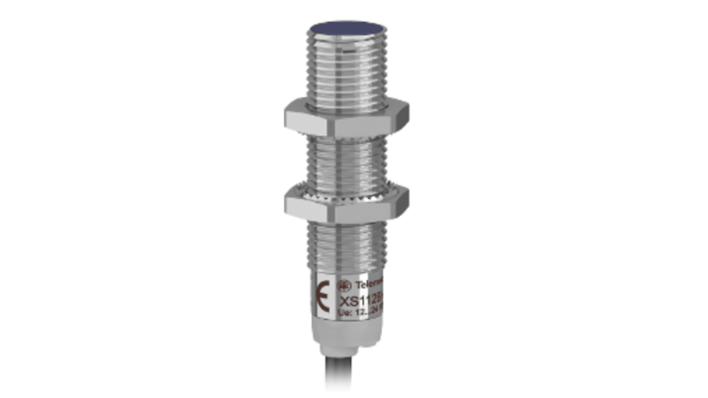 Sensor inductivo Telemecanique Sensors, M12 x 1, alcance 4 mm, salida NPN, 24 V