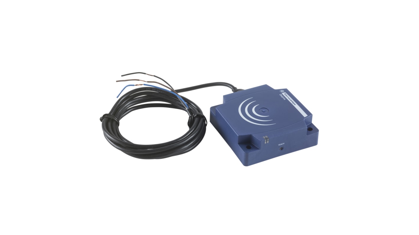 Telemecanique Sensors Inductive Block-Style Inductive Proximity Sensor, 60 mm Detection, PNP Output, 24 V