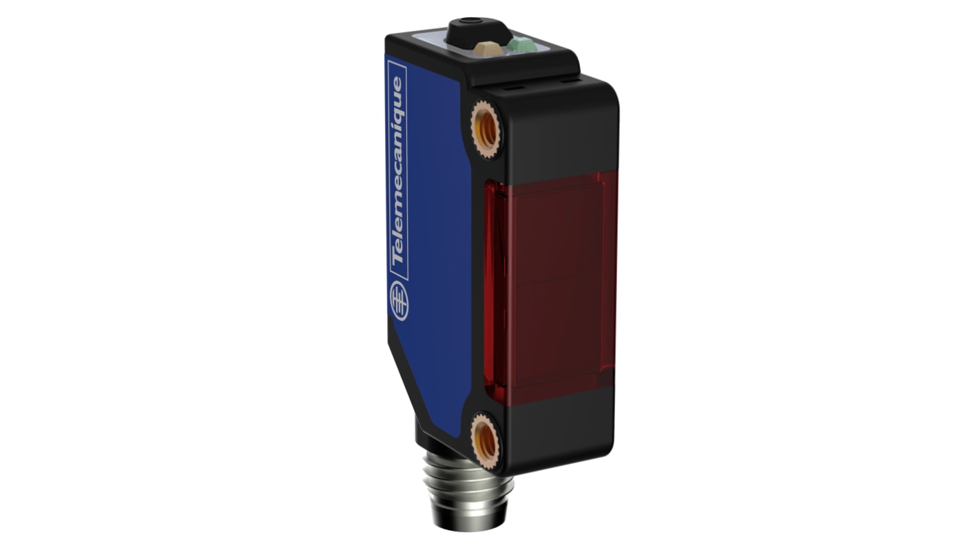 Telemecanique Sensors Polarised Retro Reflection Photoelectric Sensor, Miniature Sensor, 6 m Detection Range