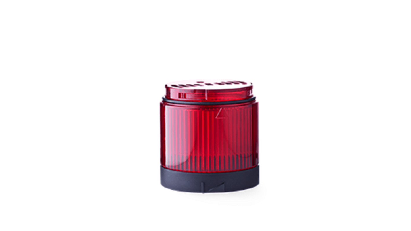 910022405 AUER Signal PC7DF Series Red Double Strobe, Flashing
