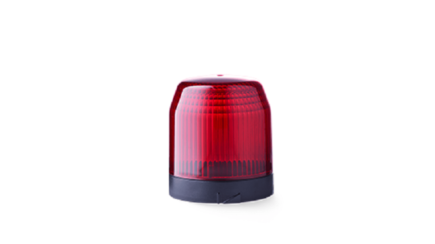 Módulo luminoso superior AUER Signal PC7DCB intermitente o constante, LED, Rojo, Ø 70mm, alim. 24 VCA/VCC