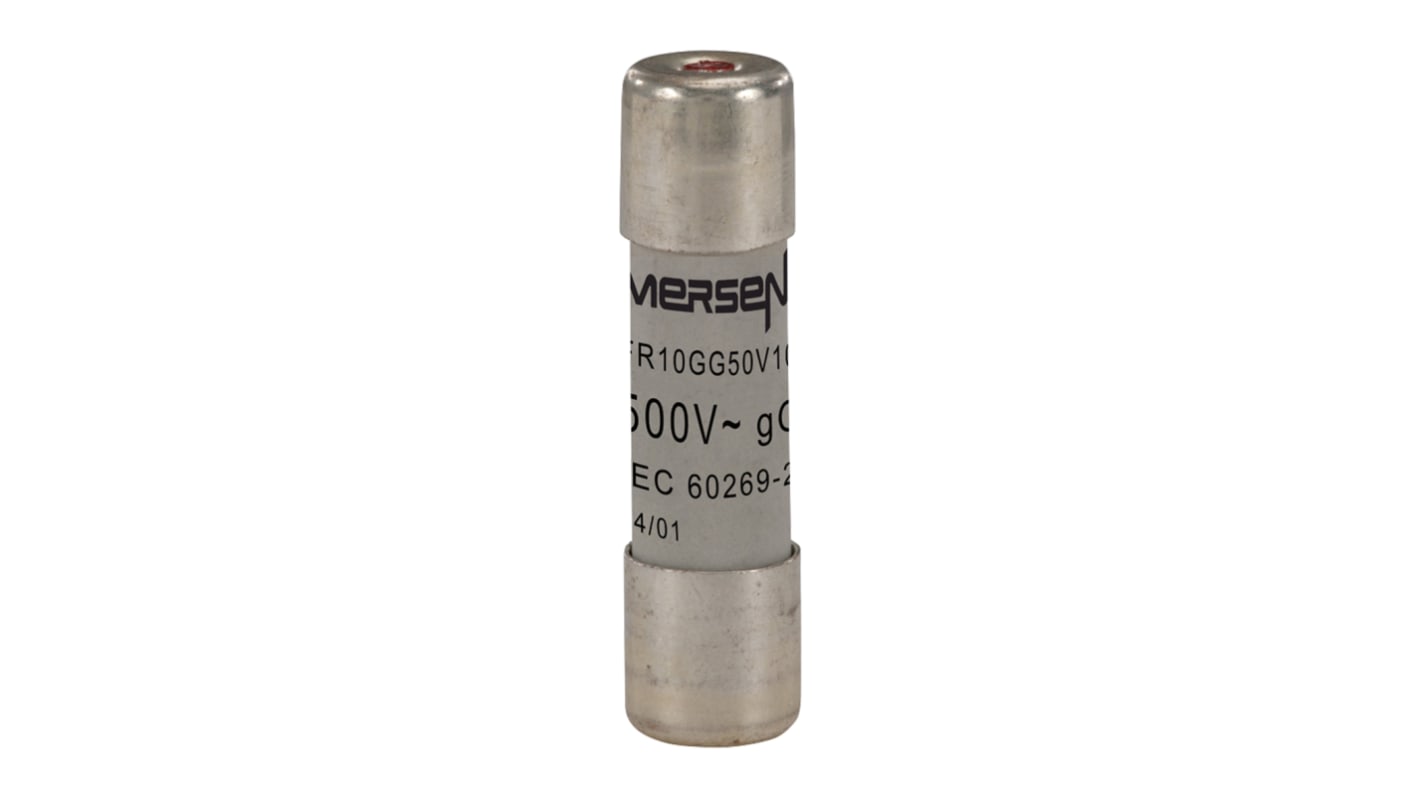 Mersen Feinsicherung gG / 10A 10 x 38mm 500V ac Keramik