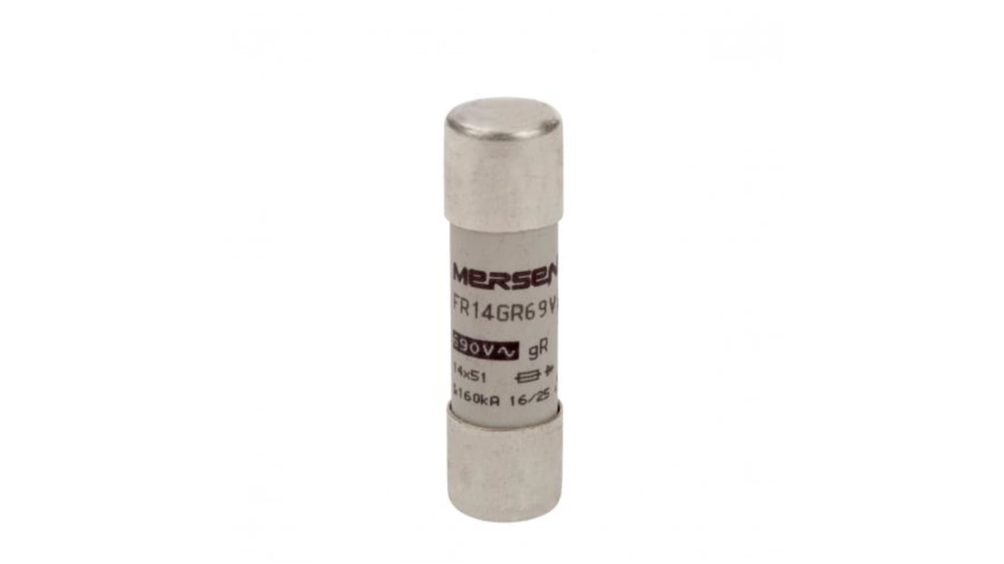 Mersen Feinsicherung gR / 63A 14 x 51mm 690V ac Keramik