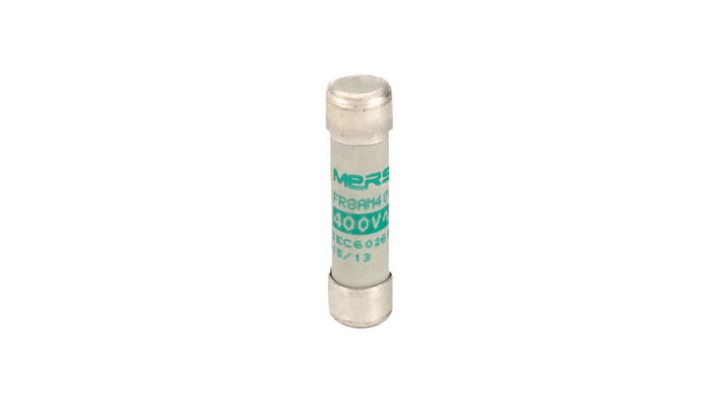 Mersen 2A Slow-Blow Ceramic Cartridge Fuse, 8.5 x 31.5mm