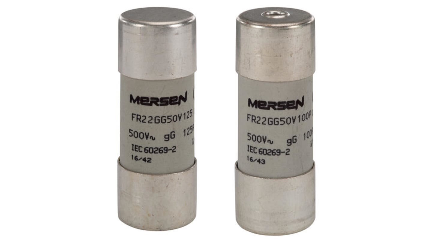 Mersen Üvegbiztosíték 80A 22.2 x 58mm 690V ac