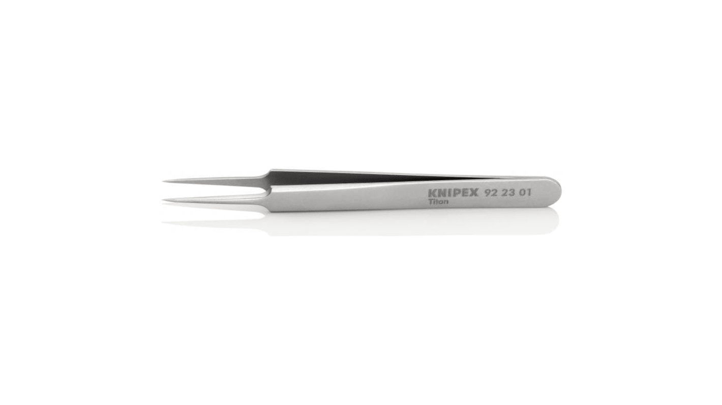 Knipex 110 mm, Titanium, Smooth, Tweezer