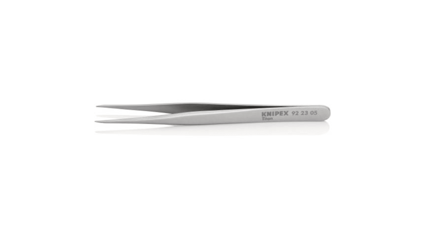 Knipex 120 mm, Titanium, Smooth, Tweezer