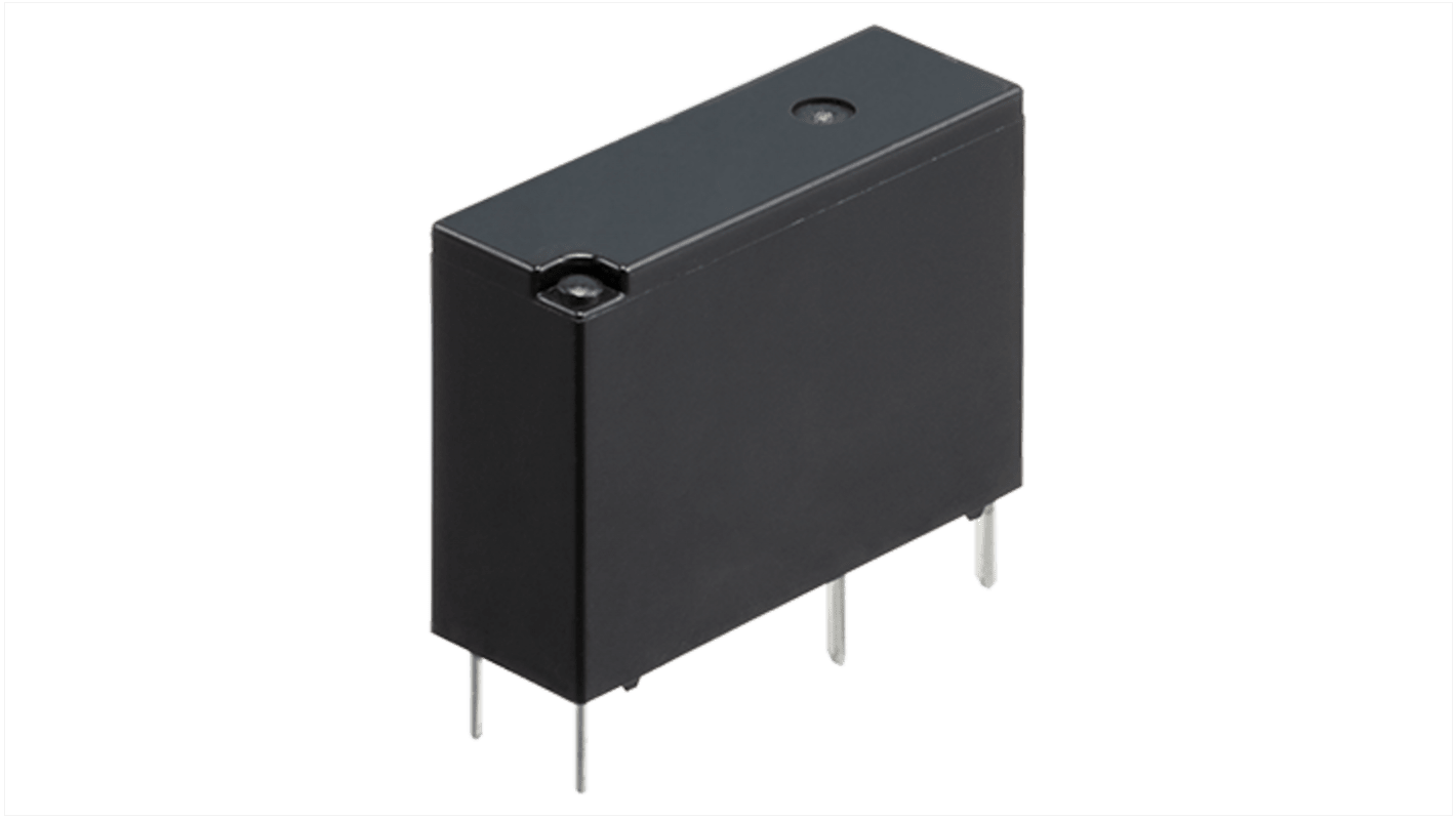 Panasonic PCB Mount Non-Latching Relay, 5V dc Coil, 40mA Switching Current, SPST