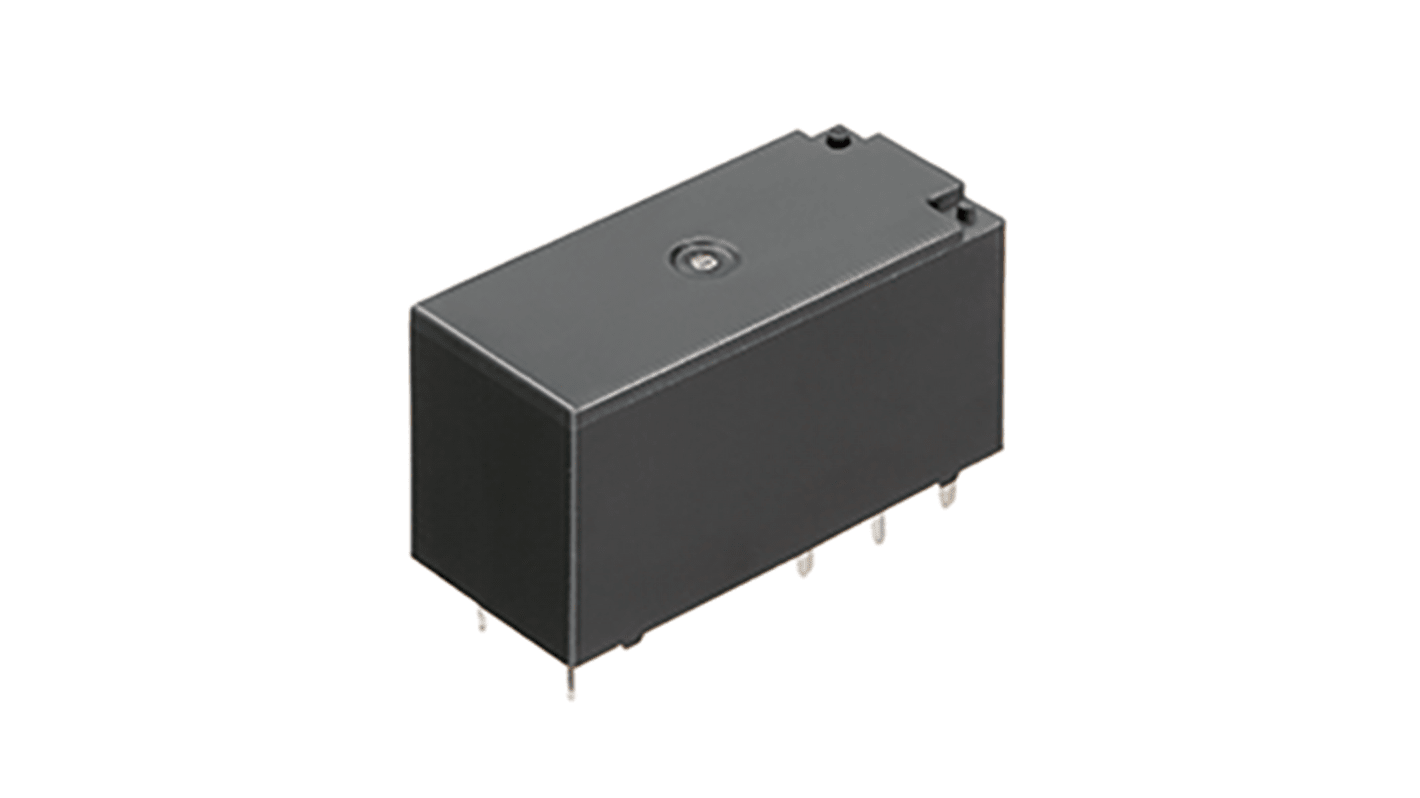 Panasonic PCB Mount Non-Latching Relay, 24V dc Coil, 16.7mA Switching Current, SPDT